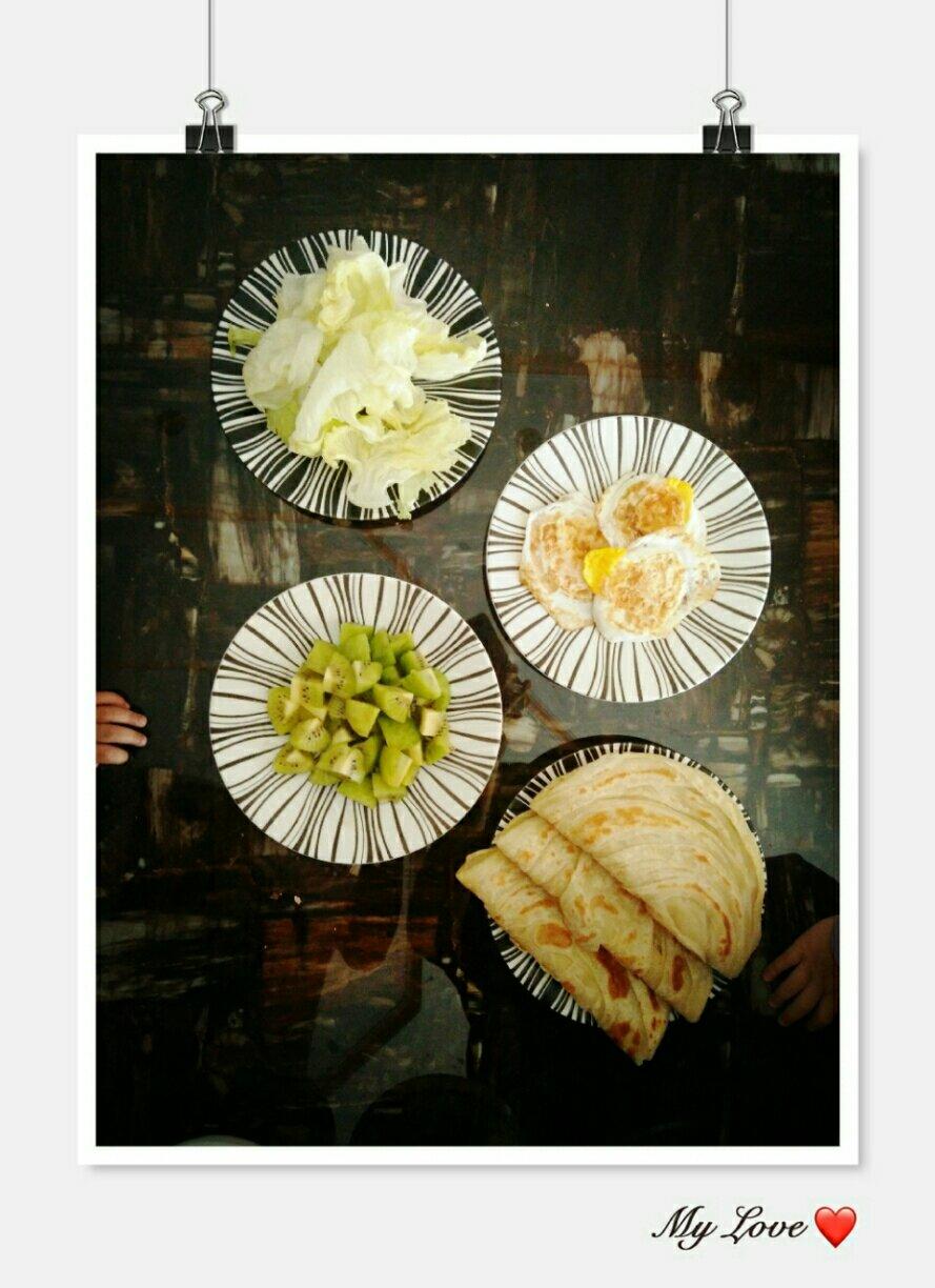 层薄如纸外酥内软的手抓饼&葱油饼