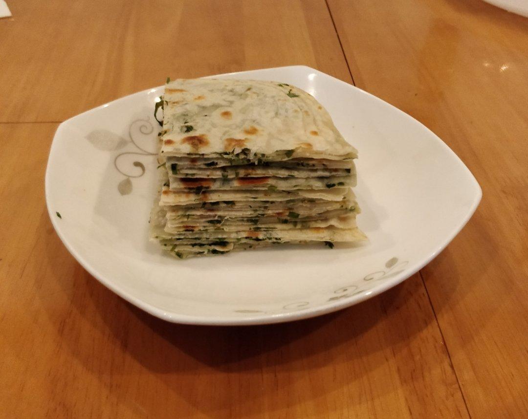 葱油饼（饺子皮版）