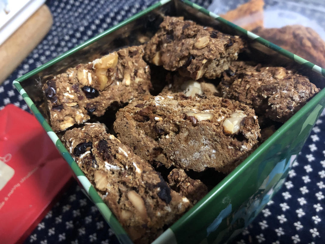 【健康零食】香蕉燕麦意式脆饼