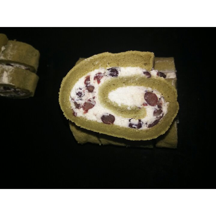 抹茶戚风蛋糕卷