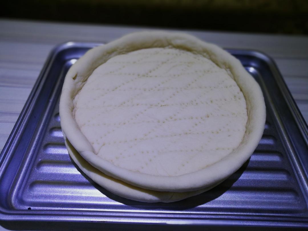 八寸披萨饼皮（四个）制作