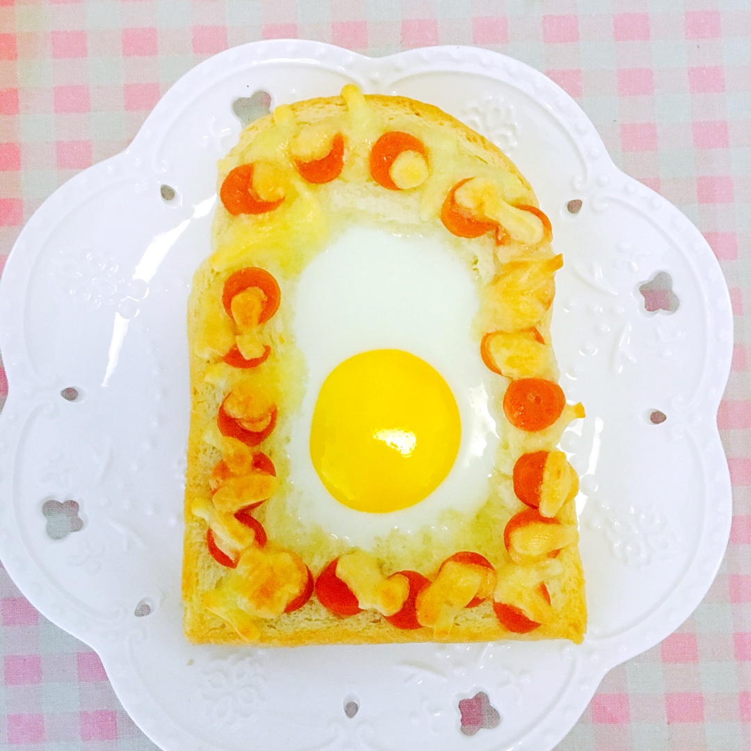 鸡蛋芝士烤吐司
