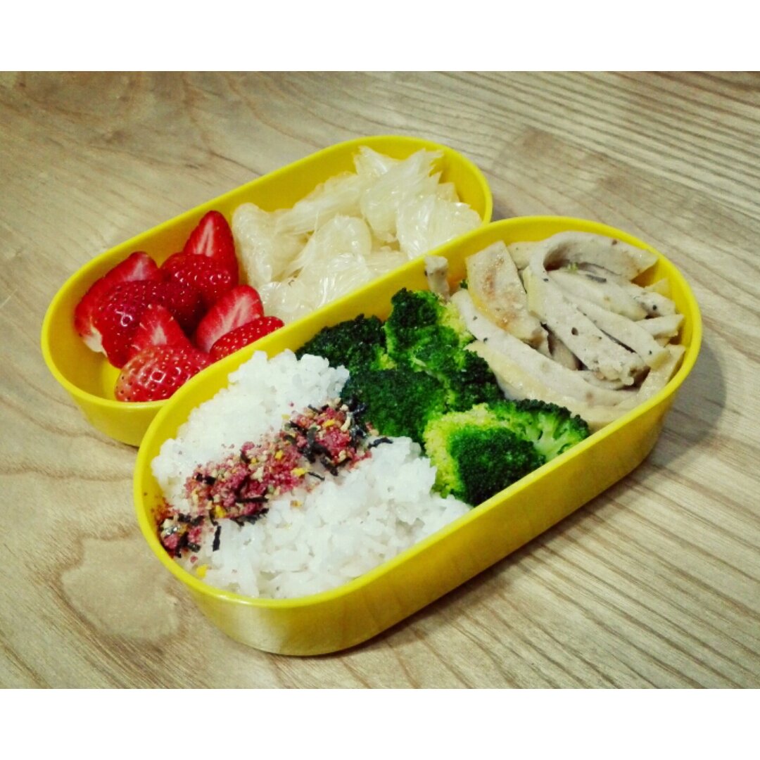 白木妖做的工作日の便当