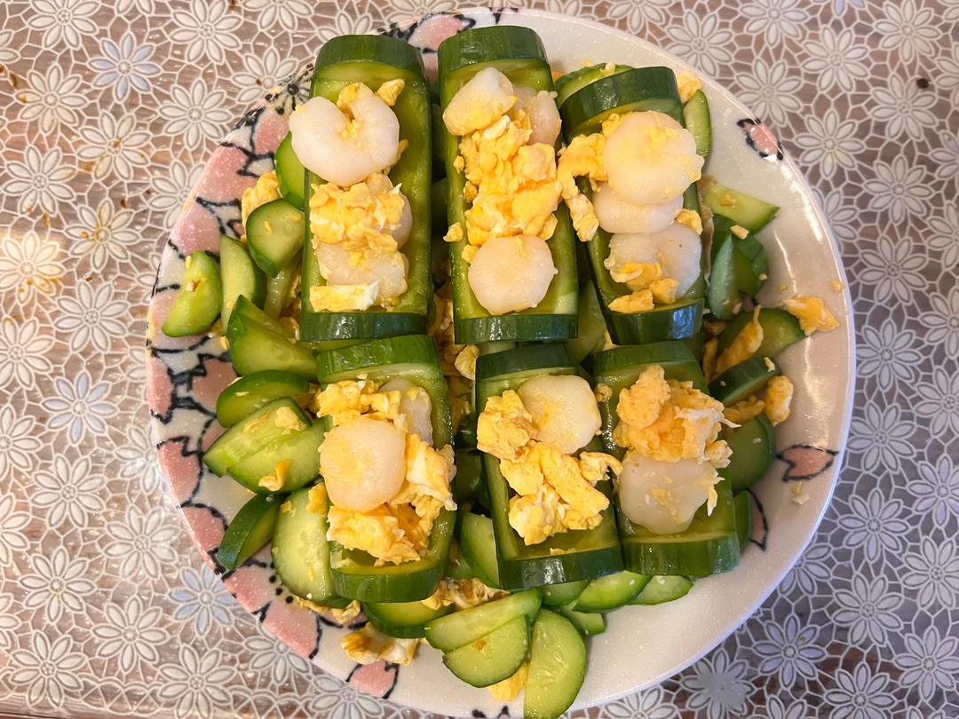 年夜菜｜翠竹报春·鲜虾玉米黄瓜沙拉