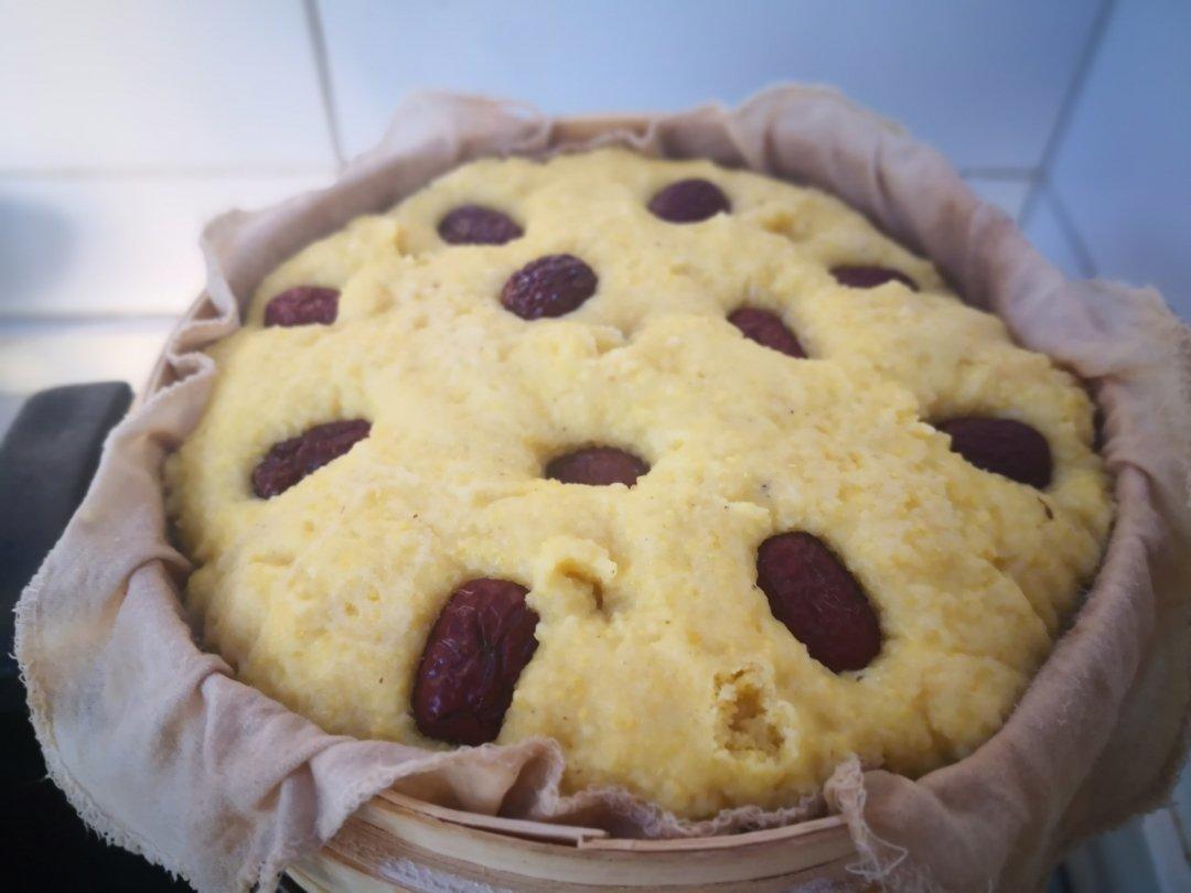 玉米面发糕(原创独家配方)