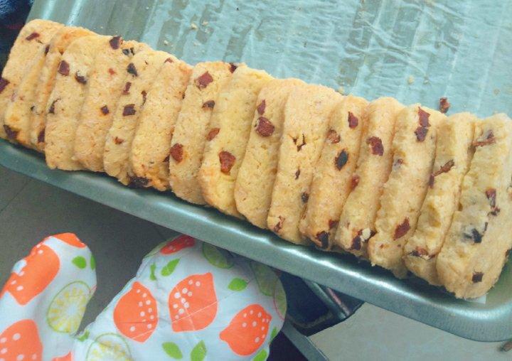 低糖少油版蔓越莓饼干