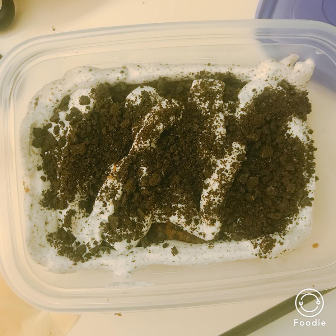 好吃到流泪的奥利奥咸奶油盒子蛋糕