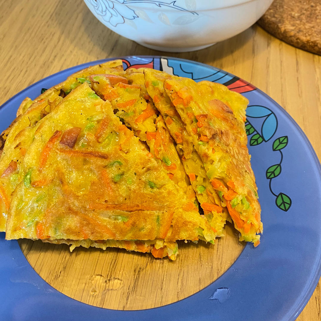 超简单消耗西葫芦煎饼