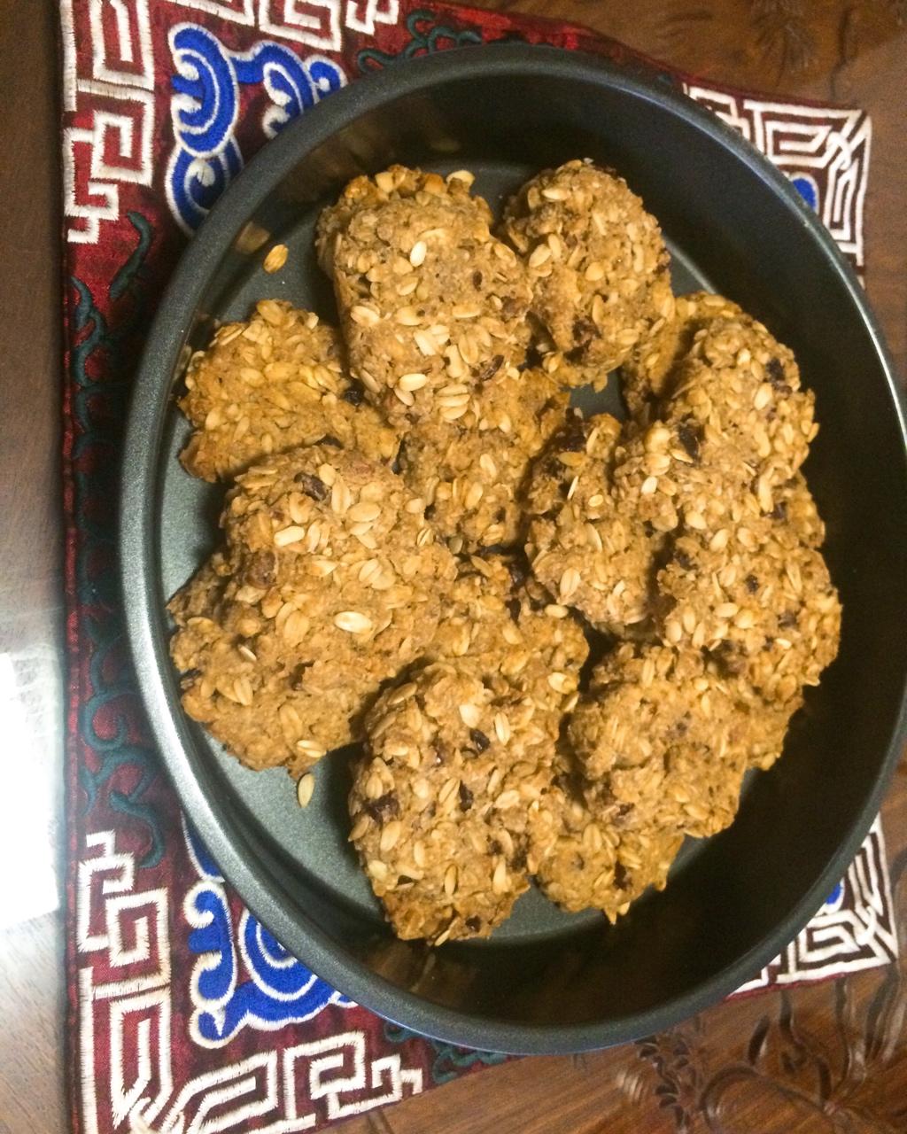 减脂暖宫好伙伴：红糖燕麦饼干