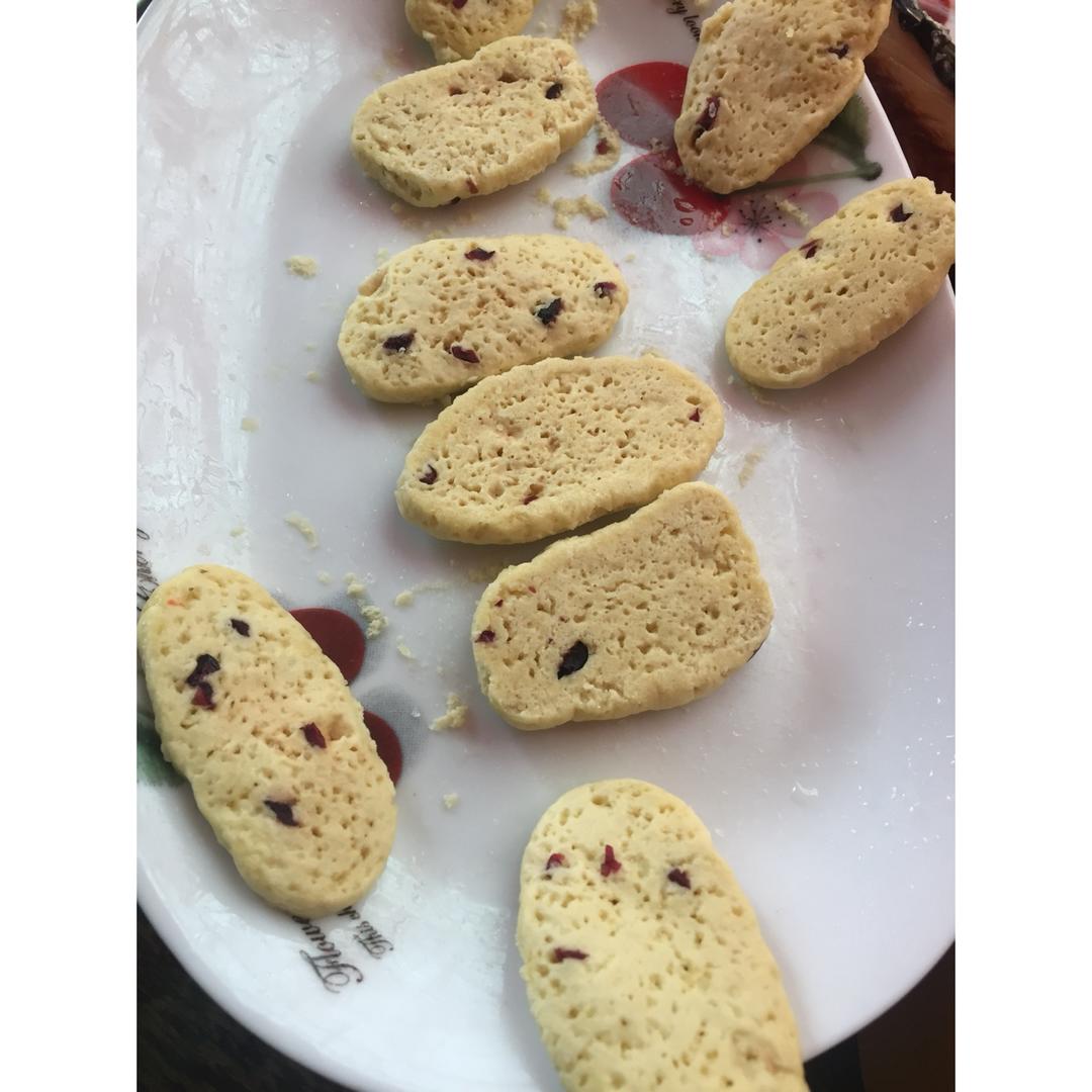 蔓越莓饼干——微波炉版