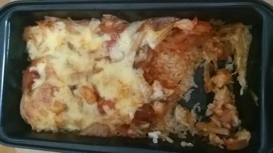 番茄鸡肉浓情焗饭【两人份】