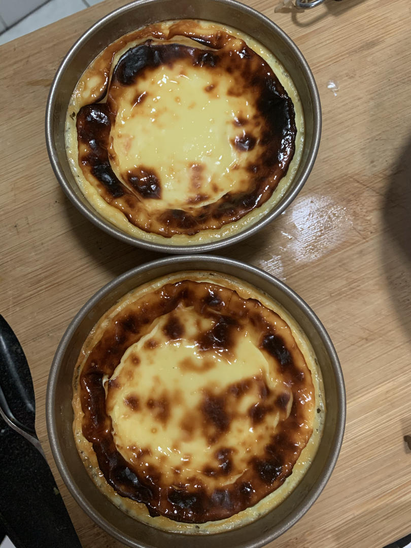 酸奶巴斯克芝士『低卡版』超好吃‼️0失败 巨简单