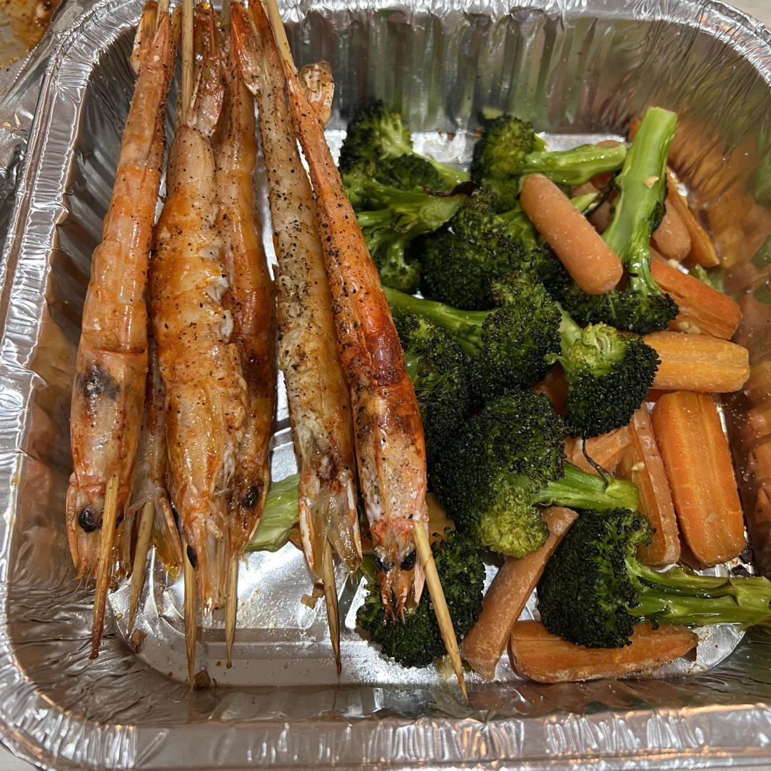 盐烤大虾