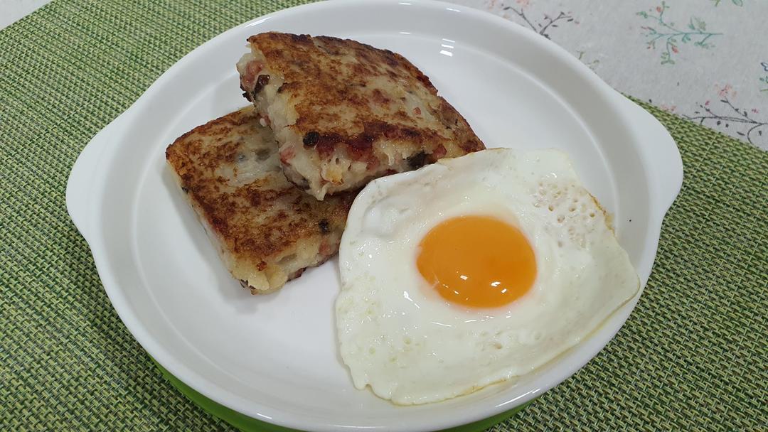 香煎腊味萝卜糕（菜头糕）