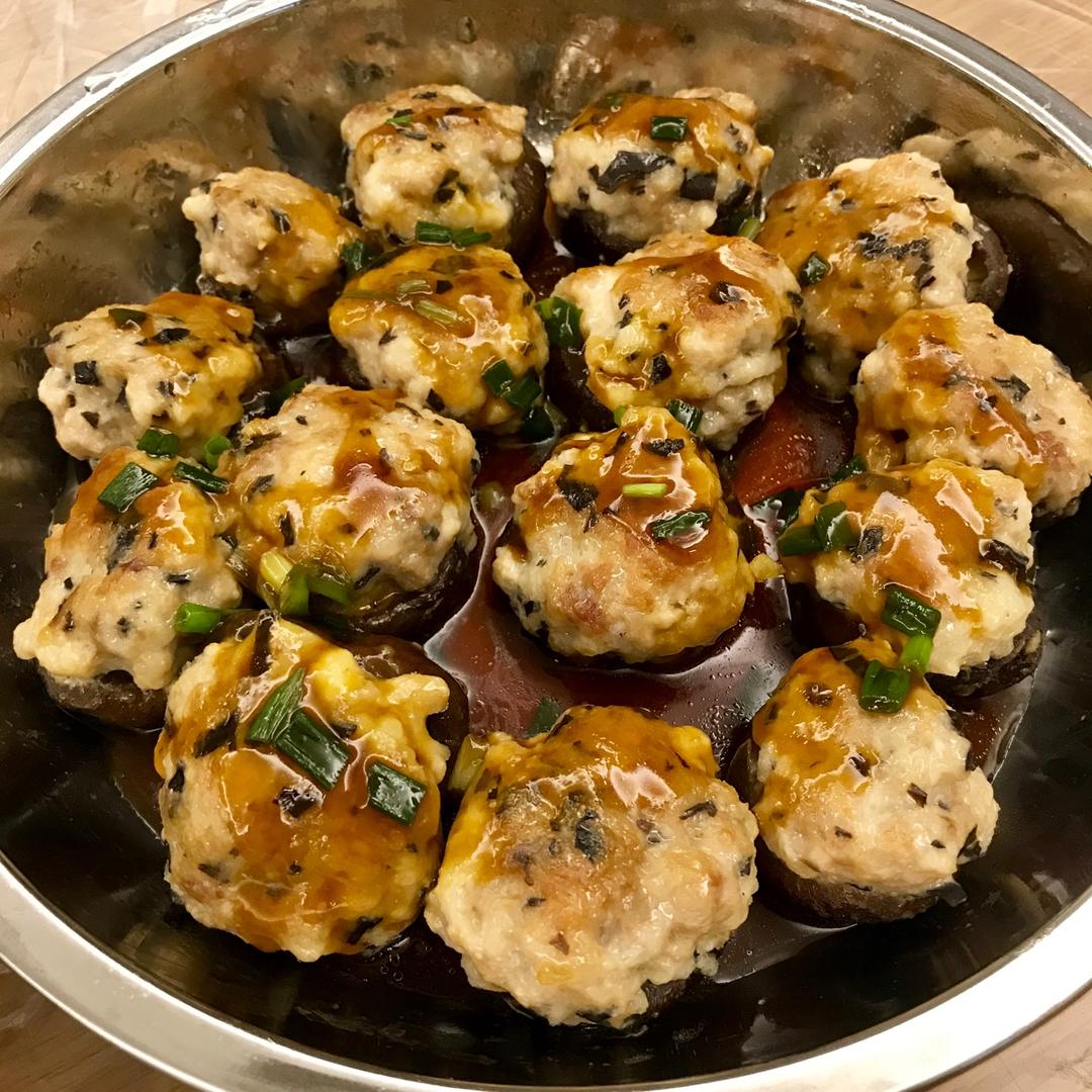 美味的肉酿香菇～～孩子爱吃的下饭菜