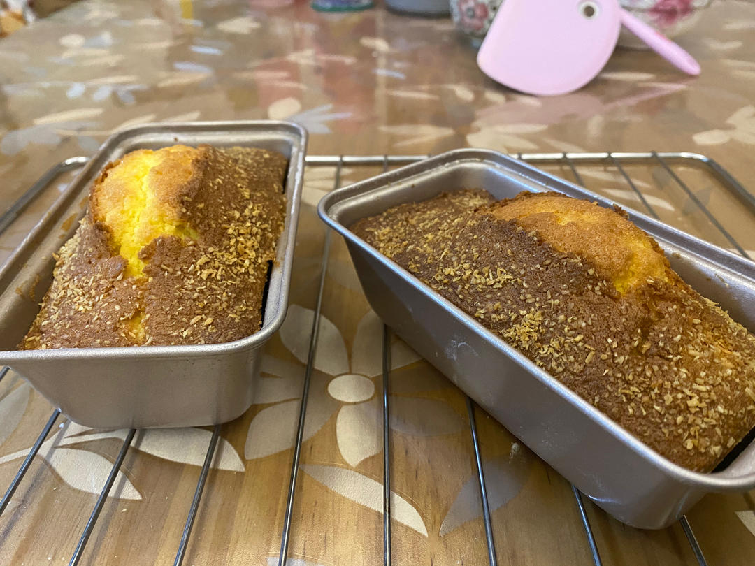法国蓝带学院周末蛋糕：使用融化黄油的制作的法式磅蛋糕，更简单不易失败