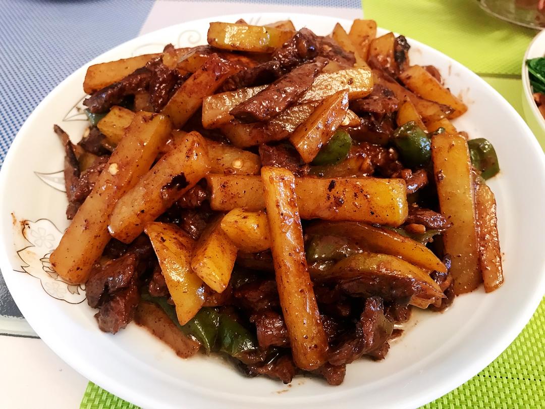 super豆0202做的牛肉土豆条
