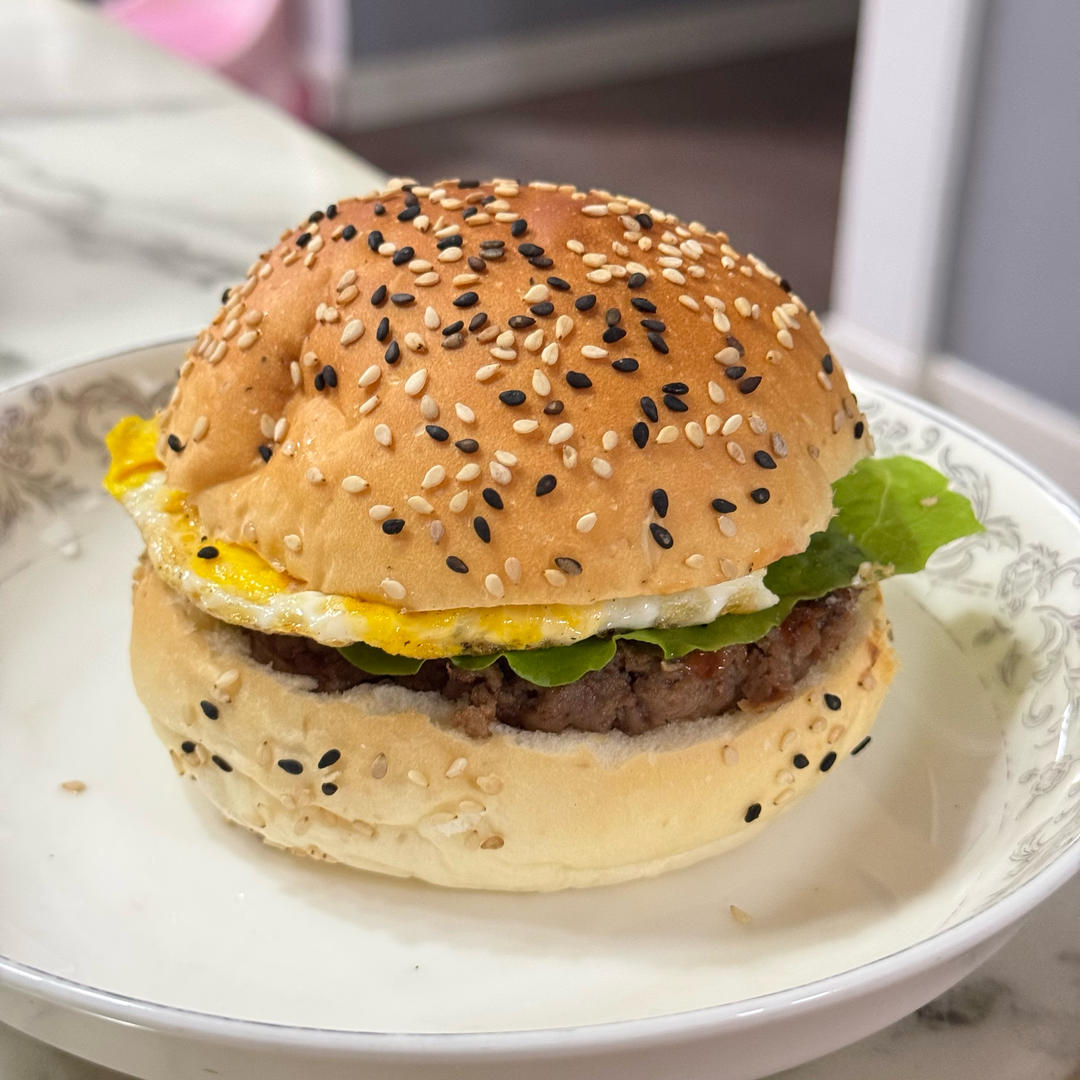超详细汉堡牛肉饼｜附自制汉堡搭配#Healthymeals#减脂必撸16