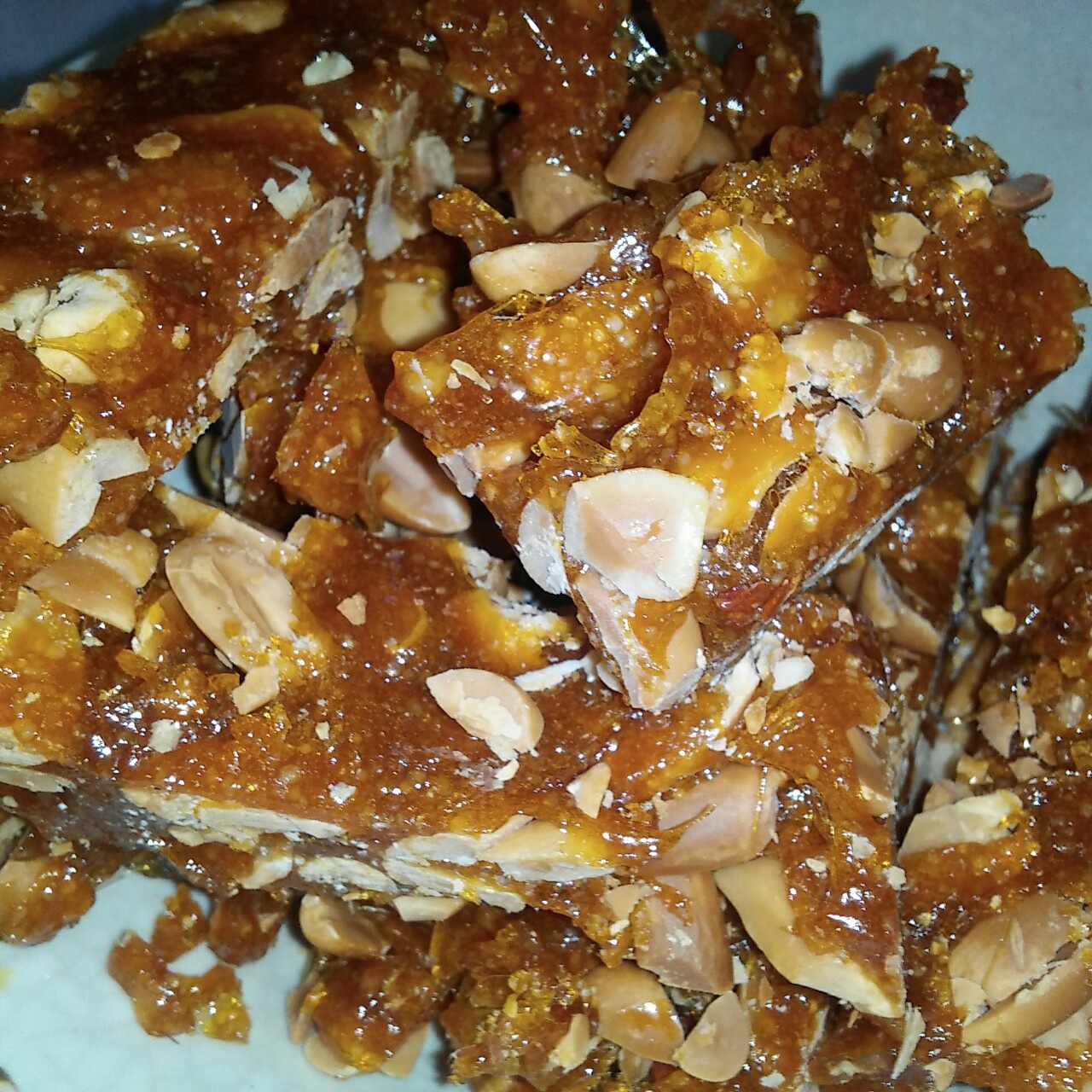 无水无油香脆花生糖