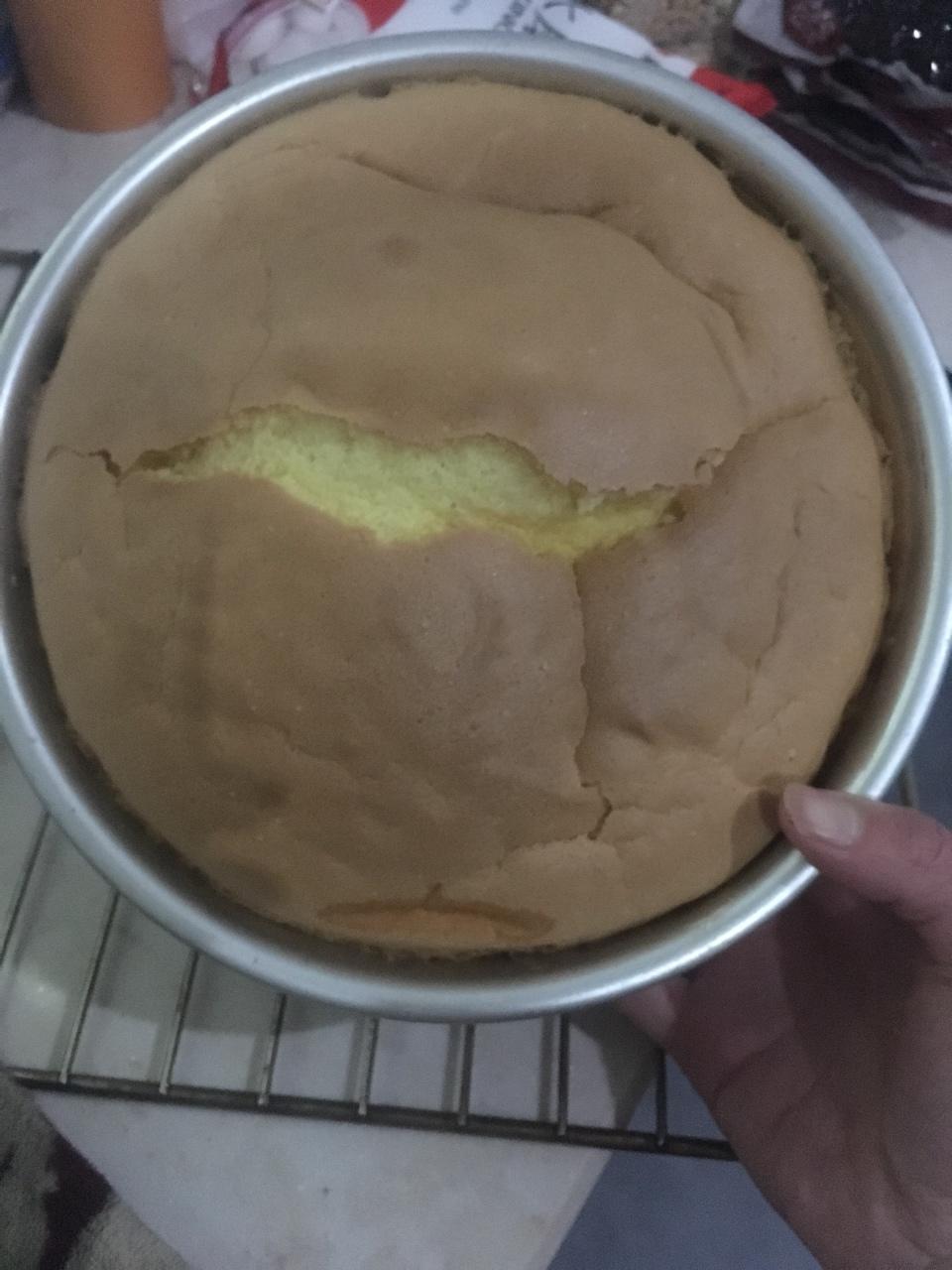 ［UKOEO猛犸象热风炉］蛋糕的做法（8寸无水戚风私房专用）