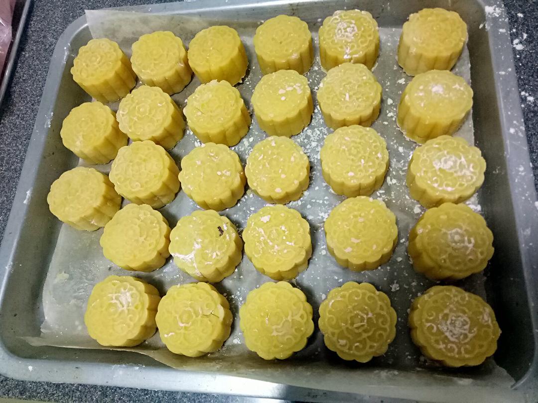 【流心奶黄月饼】 保证成功的流沙般内陷 中秋必备装逼圣品
