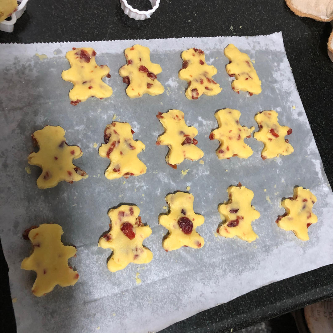 一学就会的蔓越莓曲奇饼干