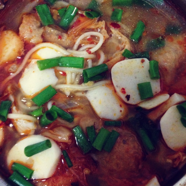 韩国泡菜豆腐汤