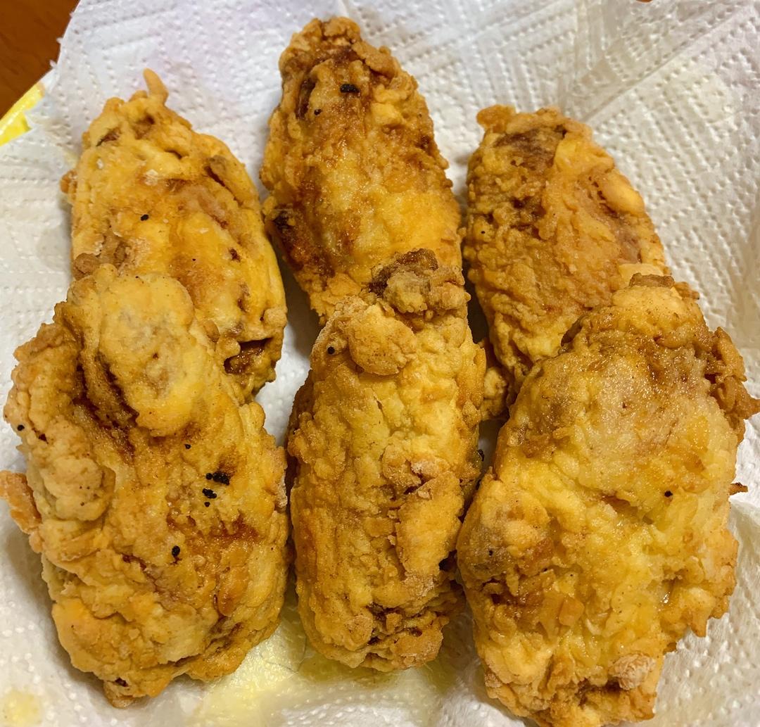 蒜香炸鸡翅