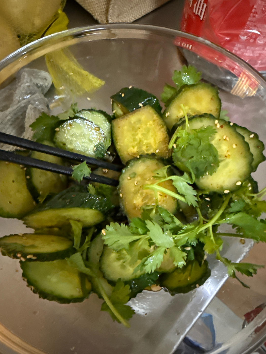 🌈酸酸辣辣巨开胃～超过瘾的凉拌黄瓜