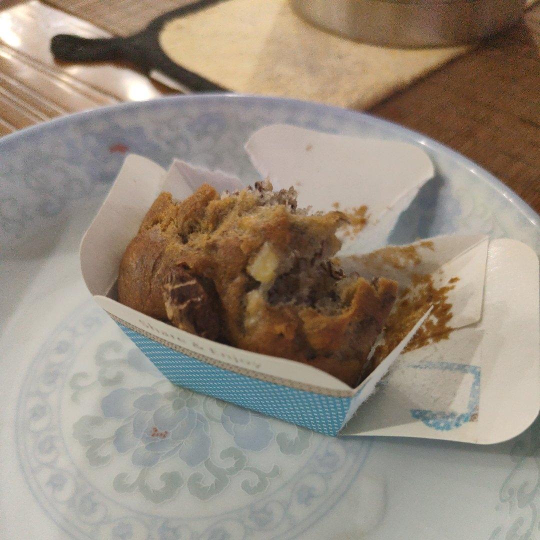 无泡打粉超香香蕉马芬