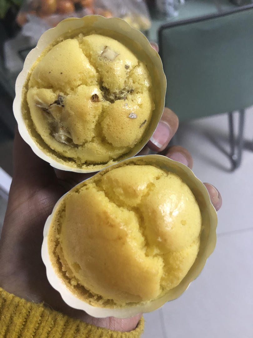香蕉纸杯蛋糕
