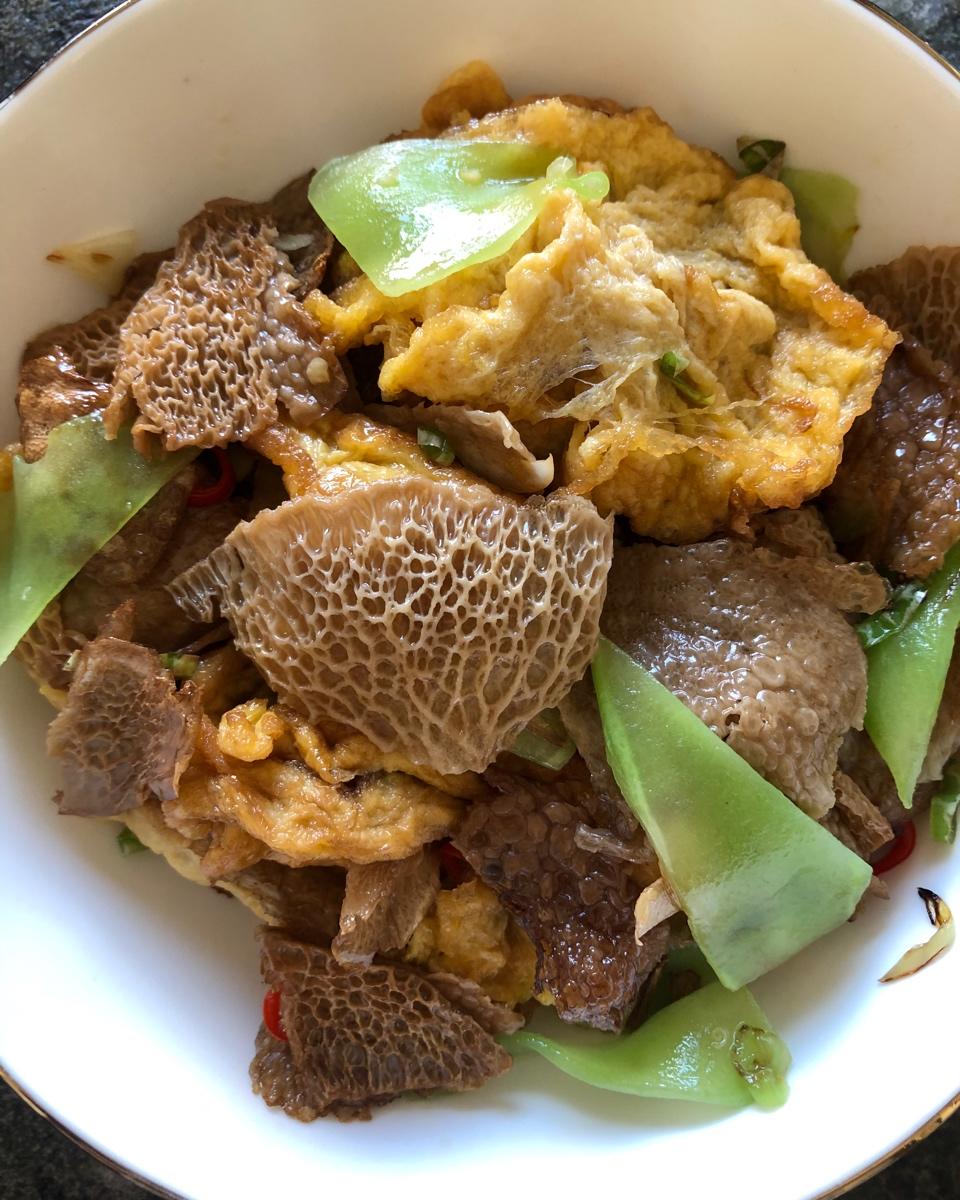 竹荪炒鸡蛋