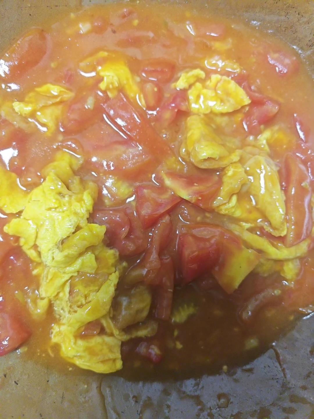 拌饭届数一数二的天花板｜茄汁炸蛋