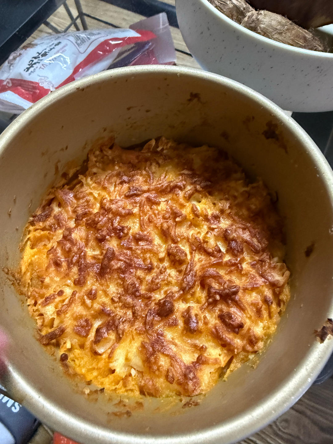 空气炸锅-芝士焗红薯