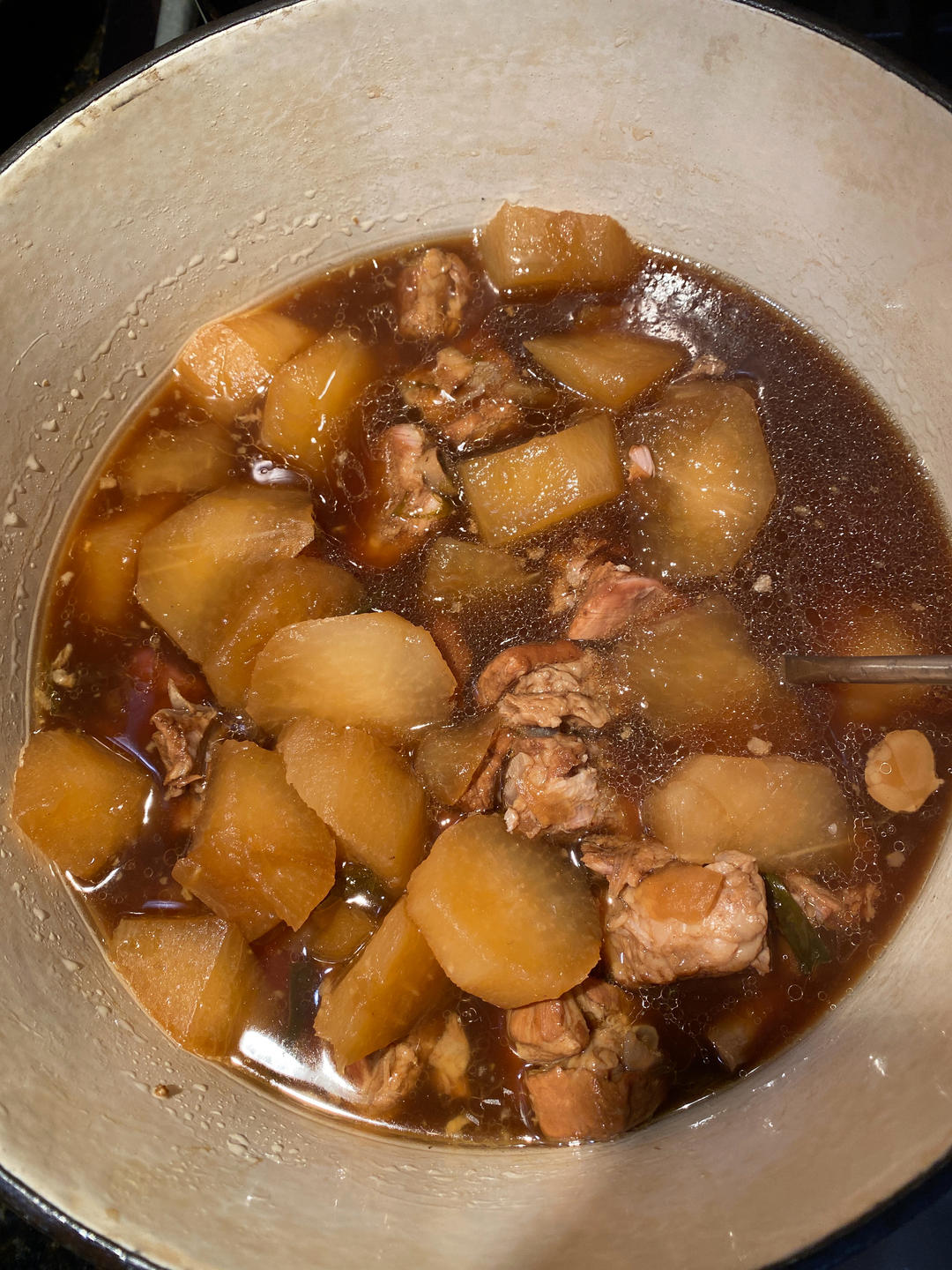 超简单、好吃、嘎嘣脆的香辣萝卜皮