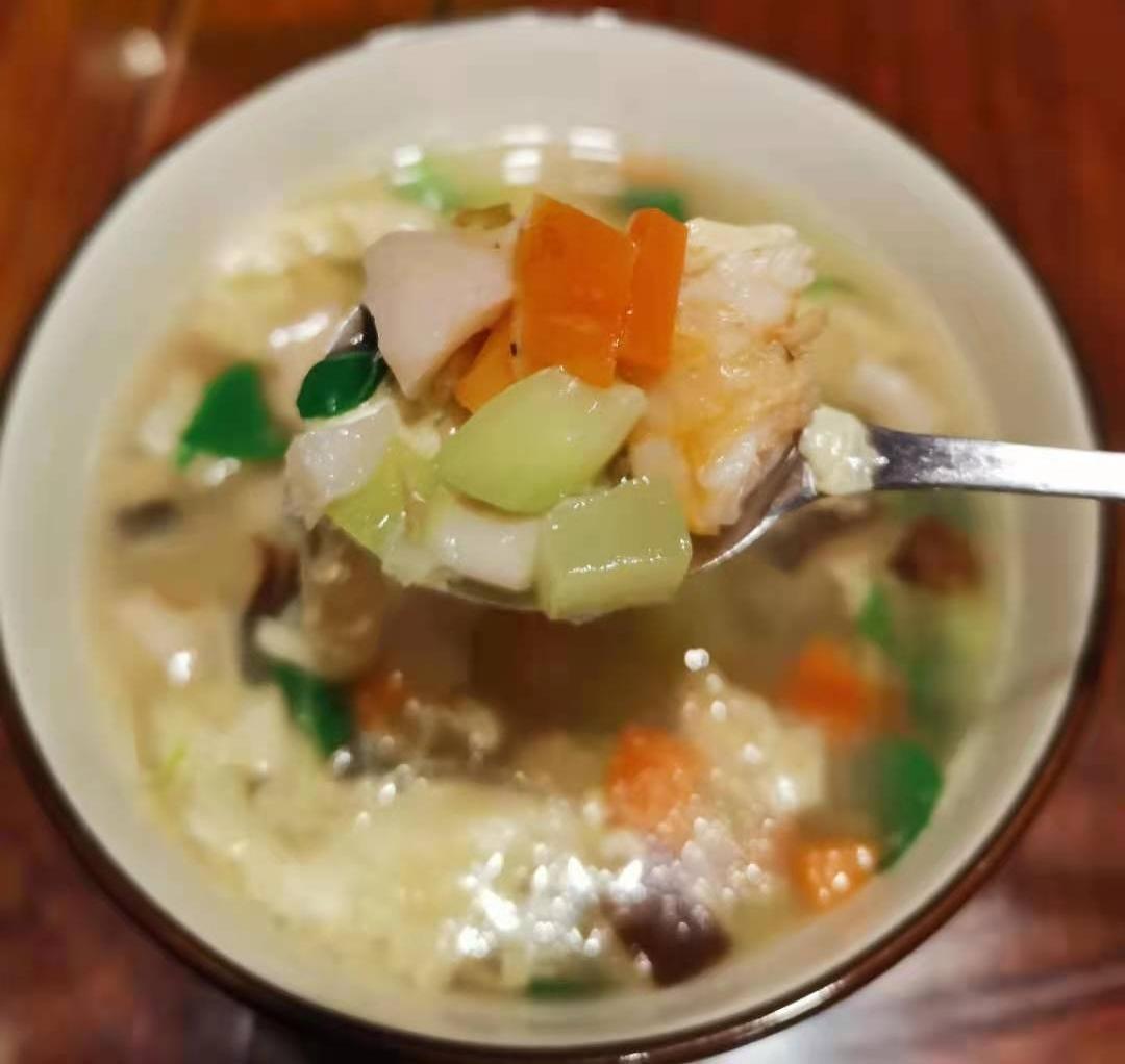 减脂晚餐 山药芙蓉汤好喝营养多的做法