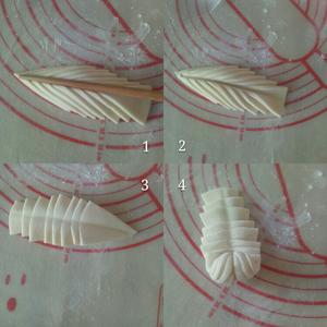 奶香花卷馒头的做法 步骤2