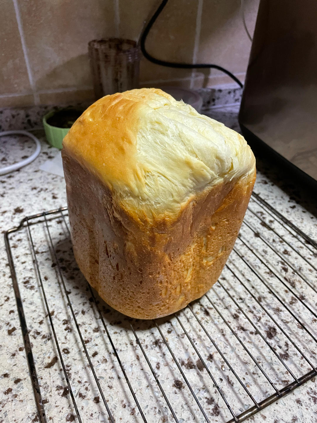 软到爆的酸奶吐司面包（面包机版）超极简单哦、懒人必备