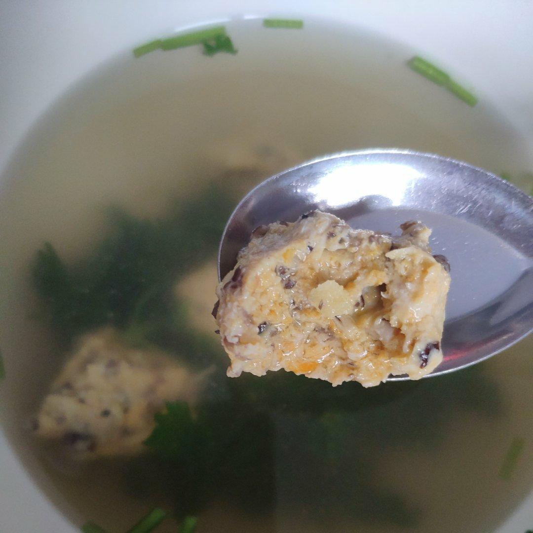 清新鸡肉丸子汤