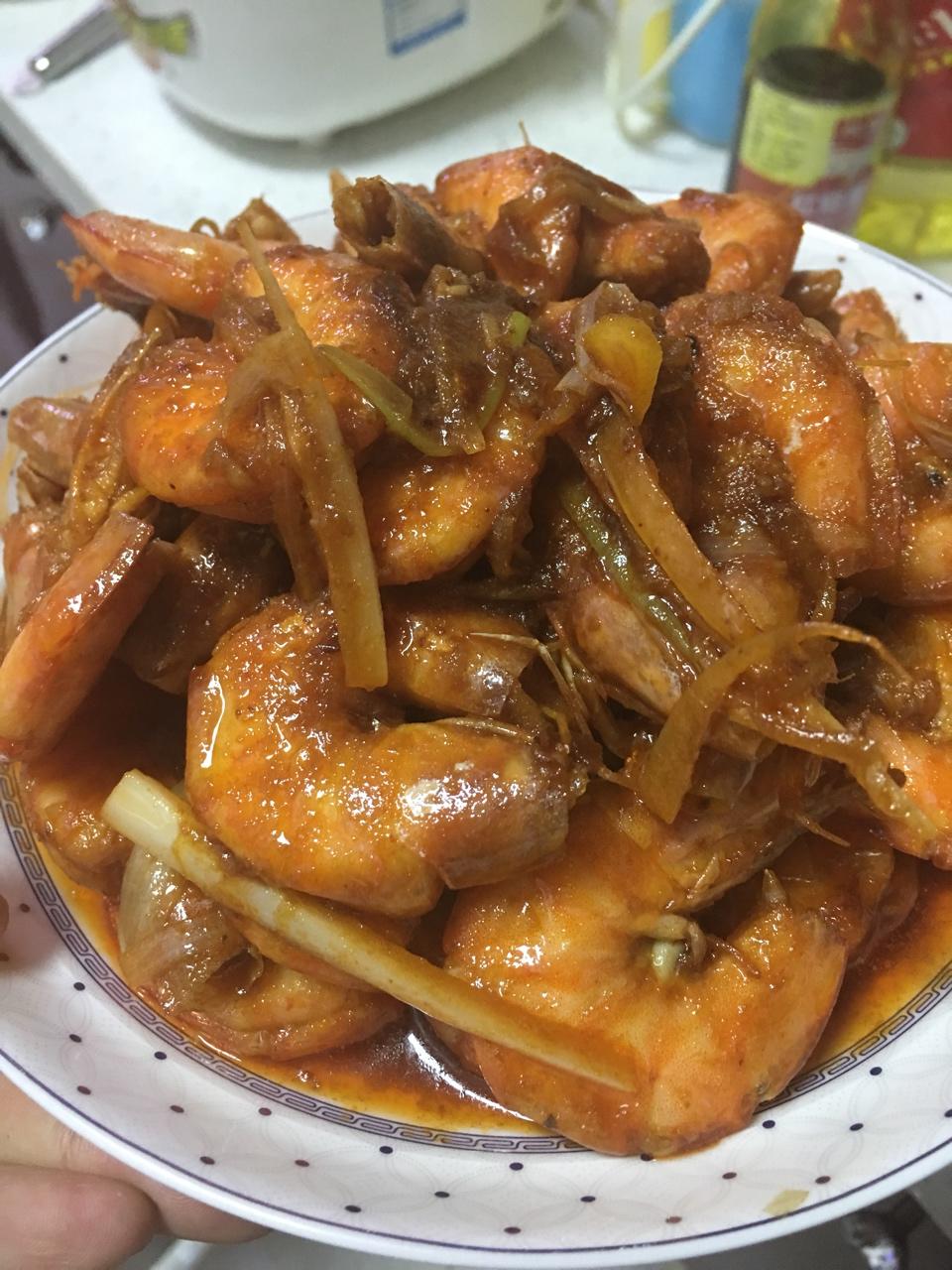 油焖大虾