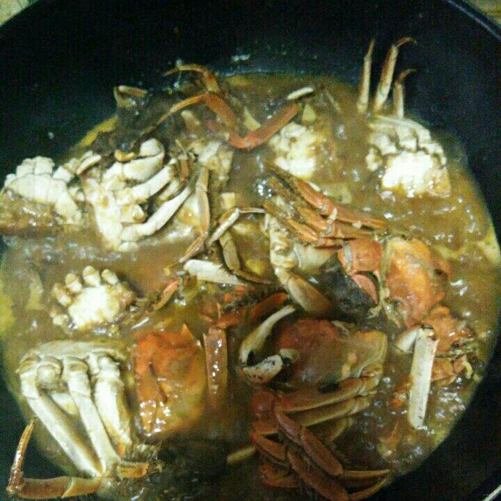 酱爆螃蟹