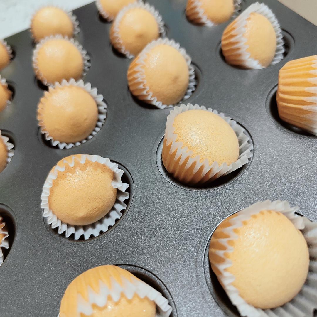 视频👶一口一个｜超可爱｜原味｜mini宝宝小蛋糕｜48连24连通用