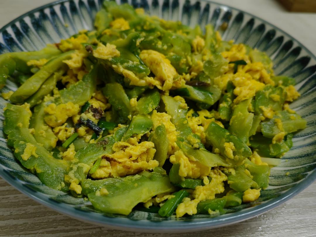 苦瓜炒蛋（清火菜）