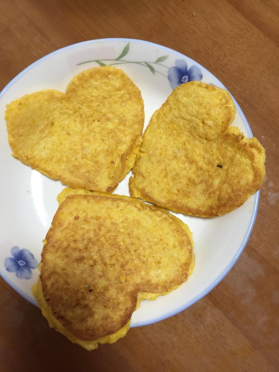 鱼ztb0做的玉米渣小饼