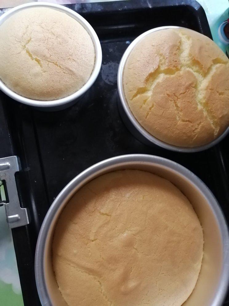 6寸，8寸，10寸戚风蛋糕配方（已更新）