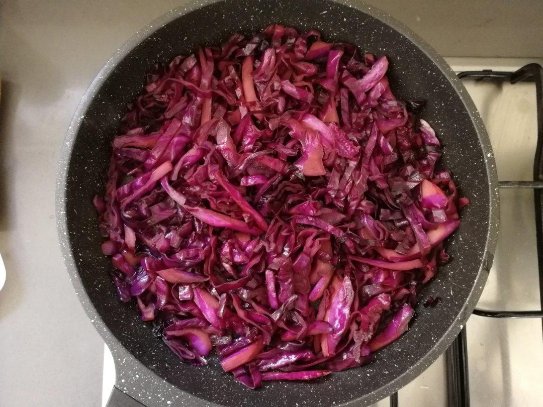 醋溜紫甘蓝