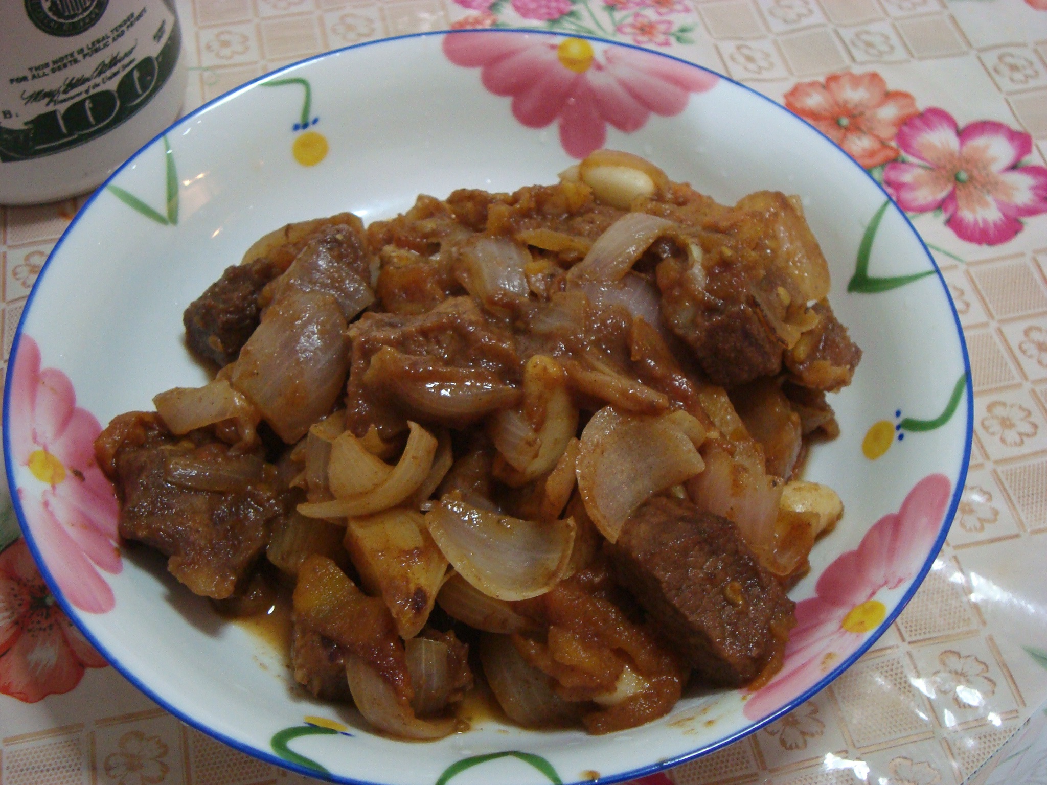洋葱炒牛肉