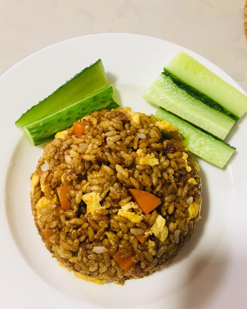 酱油炒饭(超级简单)