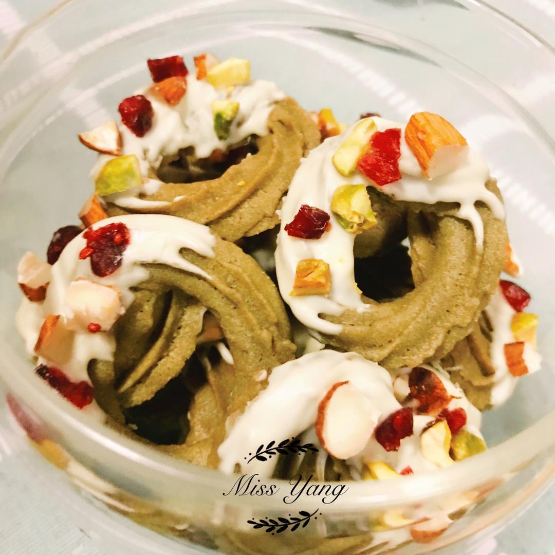【圣诞花环曲奇】——圣诞节美食COUSS 出品