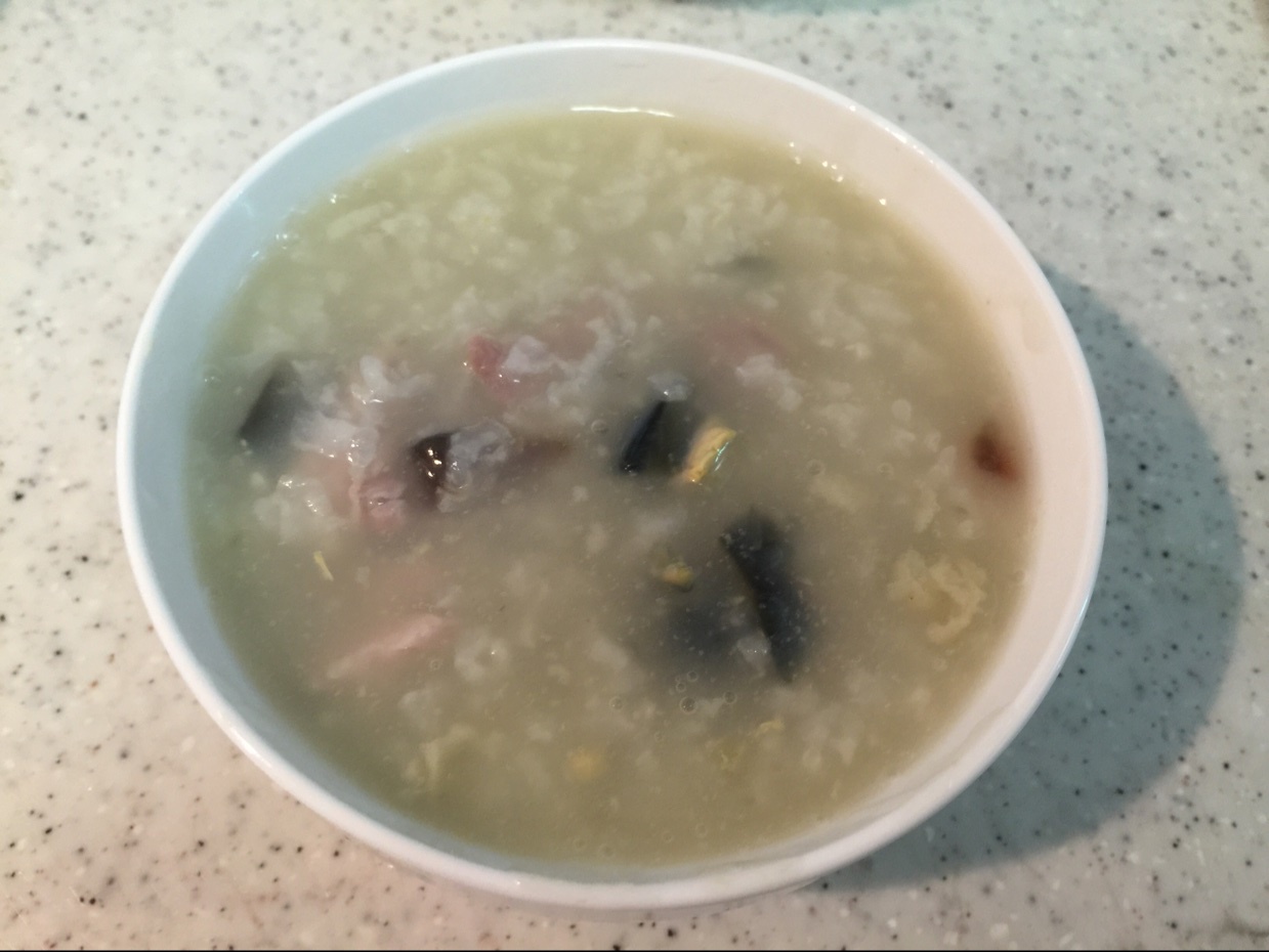皮蛋瘦肉粥